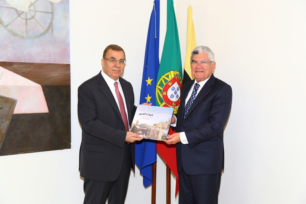 Embaixador da Palestina em Visita de cortesia ao Município de Grândola