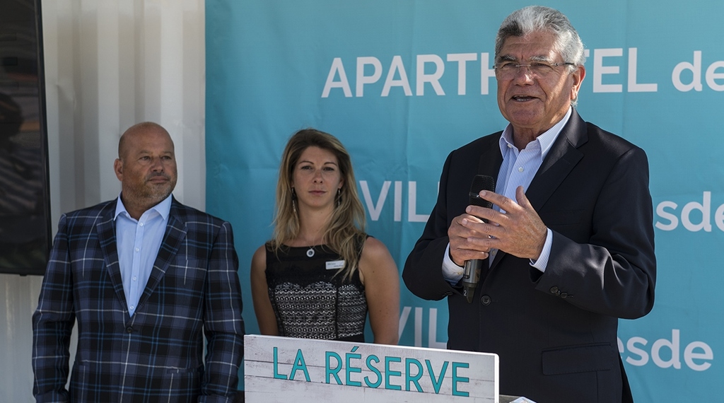 Grupo francês lançou a primeira pedra de projeto turístico de 30 milhões no Carvalhal