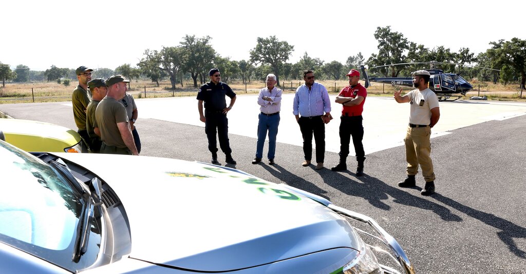 Grândola conta com forte Dispositivo para Combate a Incêndios