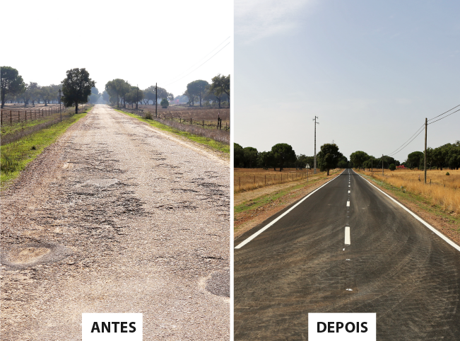 Está concluída a requalificação da estrada de acesso à Silha do Centeio