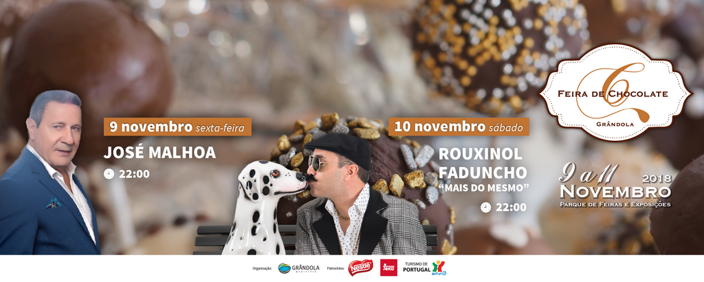 Feira de Chocolate - 9 a 11 de Novembro