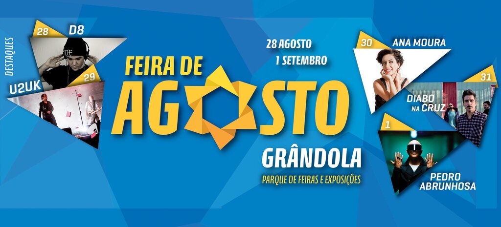 Está de volta a Feira de Agosto em Grândola, a Grande Feira do Litoral Alentejano e uma das Maior...