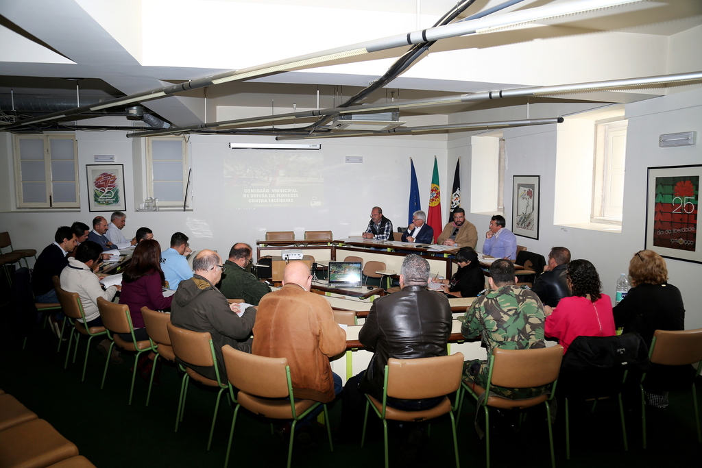 Reunião da Comissão Municipal de Defesa da Floresta Contra Incêndios 