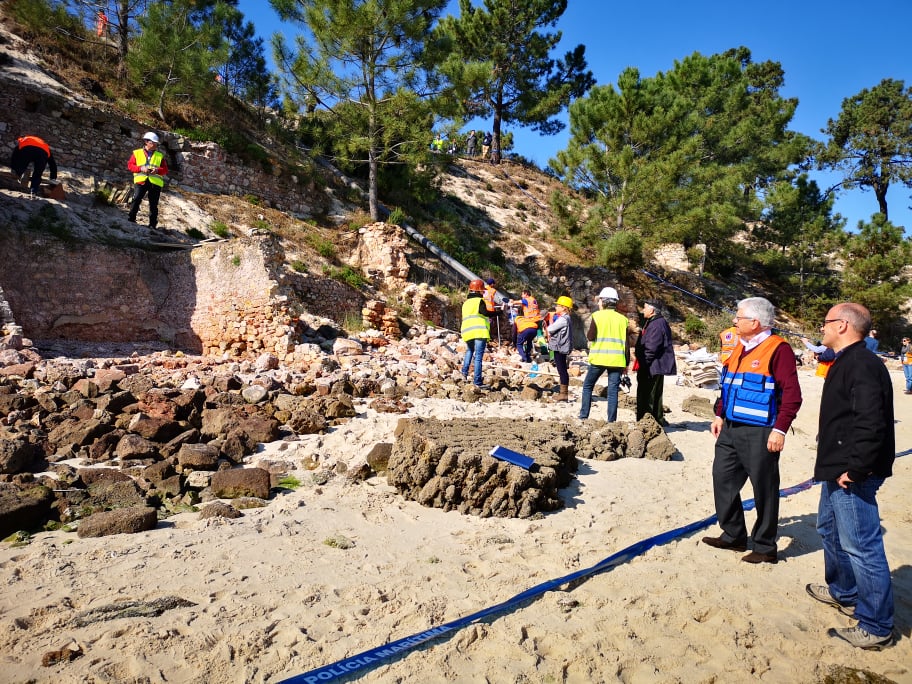 Simulacro a decorrer esta quarta-feira nas Ruinas Romanas de Troia testa resposta operacional do ...