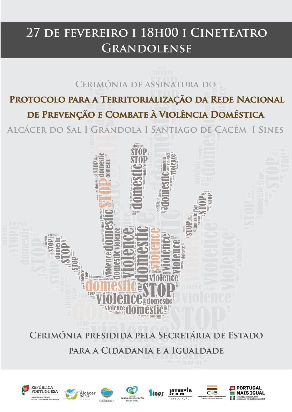 Grândola recebe cerimónia de assinatura do Protocolo para a Territorialização da rede nacional de...