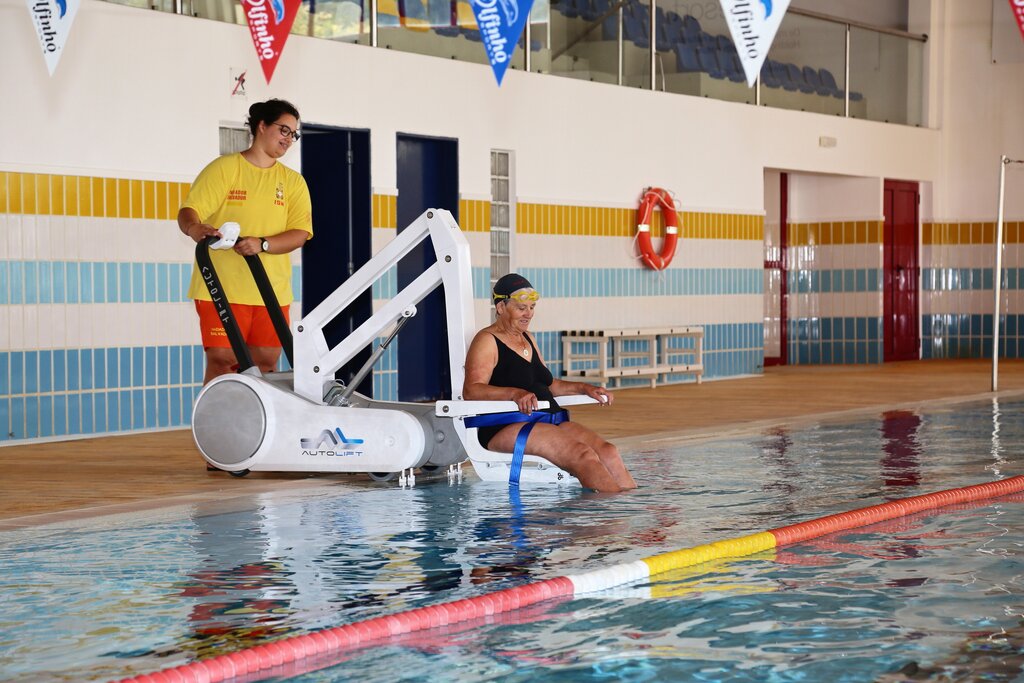 Piscina Municipal mais inclusiva