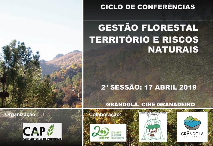 Grândola recebe Conferência Gestão Florestal, Território e Riscos Naturais com a presença do Pres...