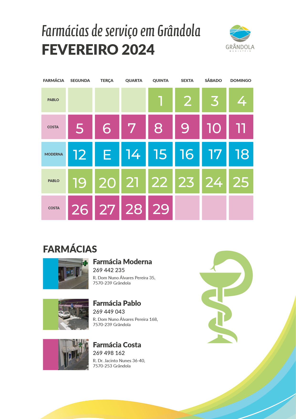 FARMÁCIAS - FEVEREIRO 24