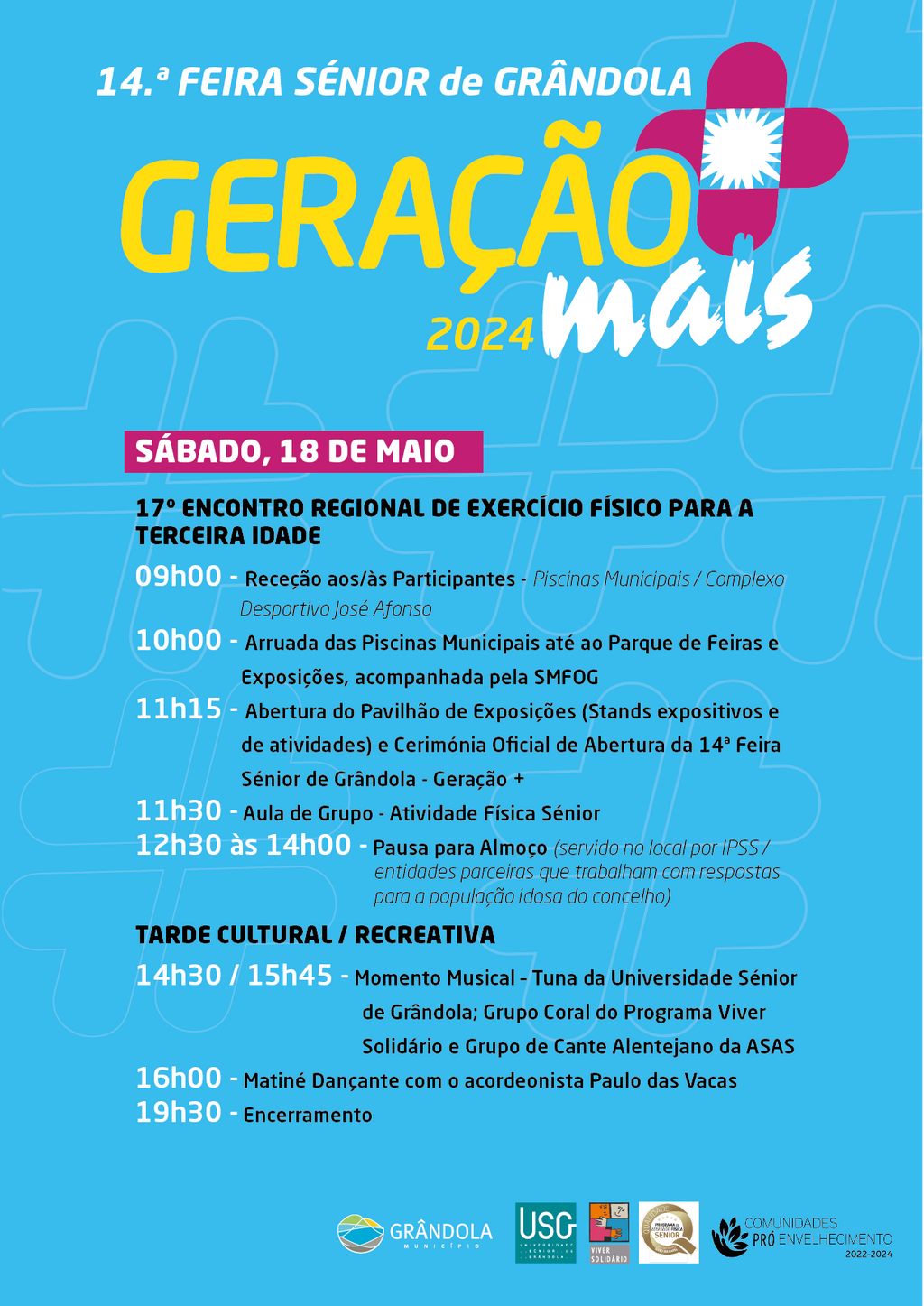 Cartaz 14 feira geração +