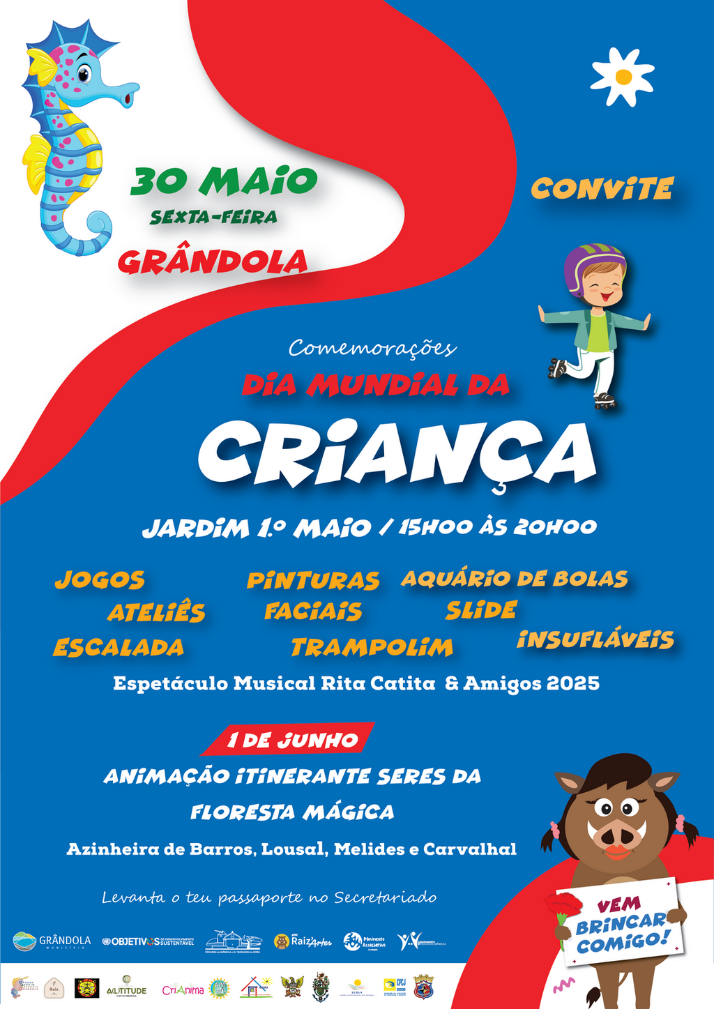 Dia Mundial da Crinaça - Animação no Jardim