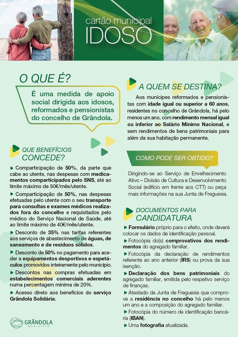 cartão municipal do idoso  2025